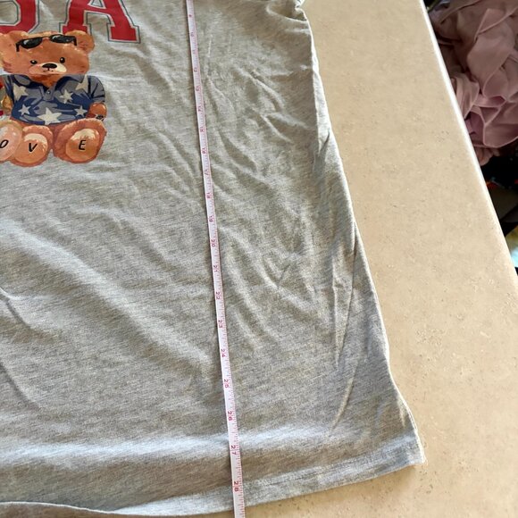 Torrid Classic Fit T-shirt USA 4th of July Bears Plus Size 4 - Picture 8 of 8